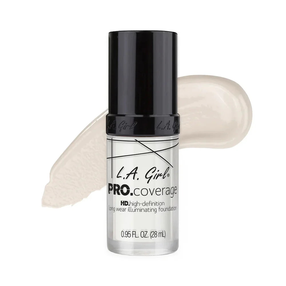 LA Girl Pro Coverage Illuminating Foundation/ White
